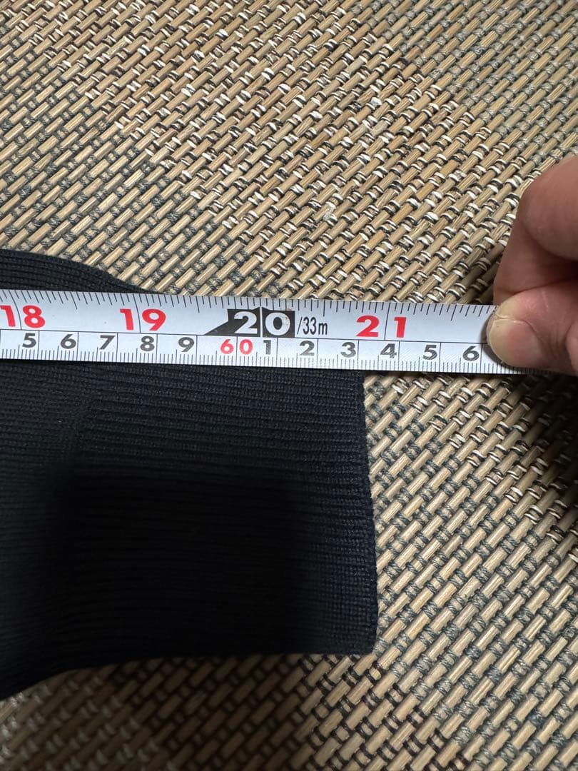 GIVENCHY ジバンシー 17SS ブラックローズニット