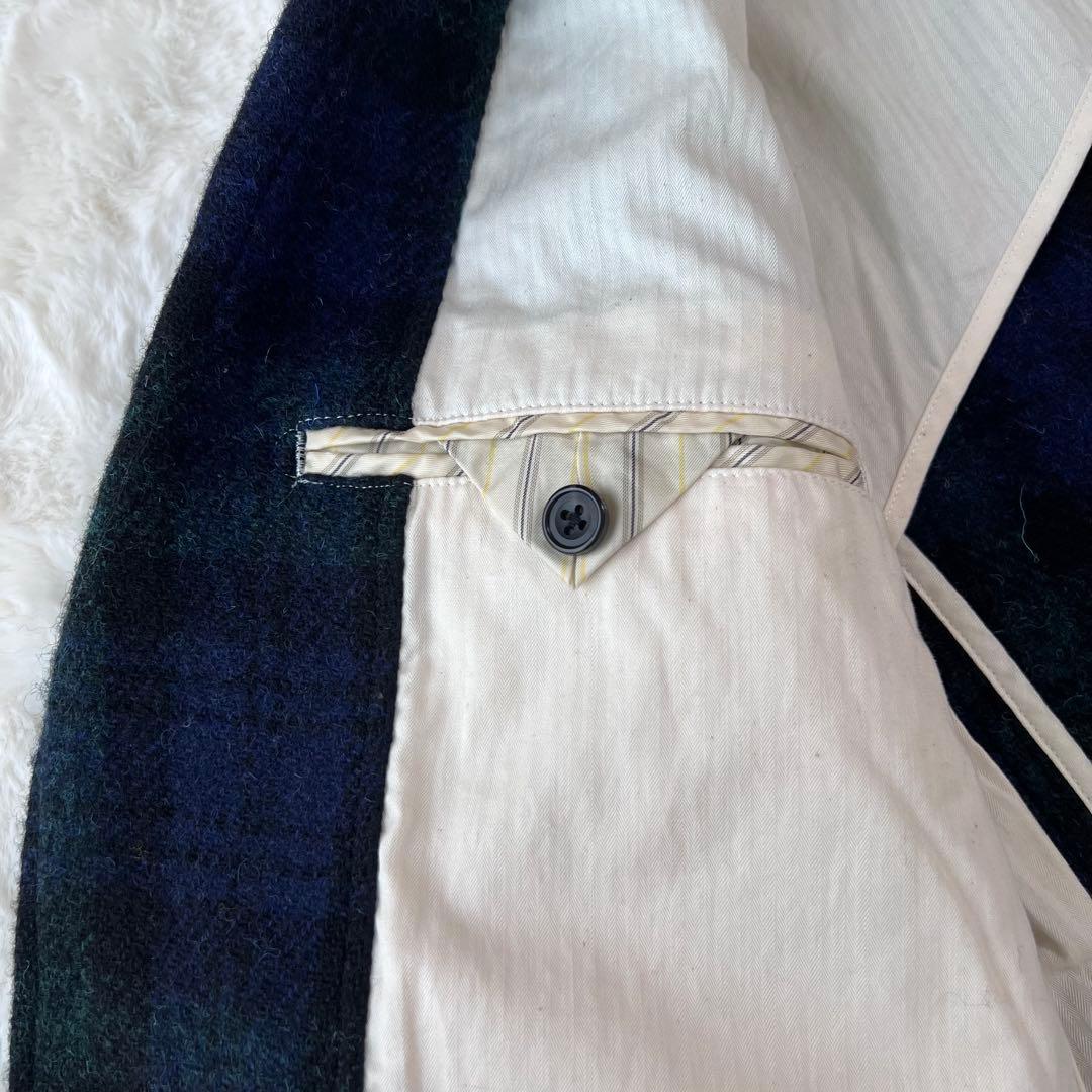 ビームスプラス　ブラックウォッチ　ツイードジャケット　Mサイズ