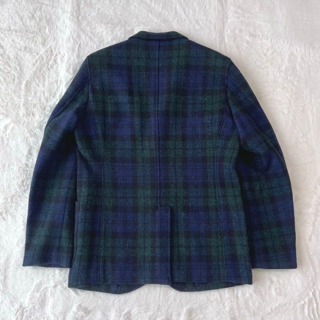 ビームスプラス　ブラックウォッチ　ツイードジャケット　Mサイズ