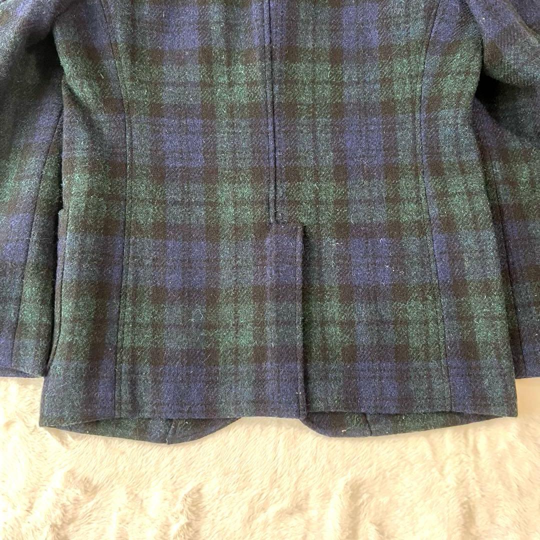 ビームスプラス　ブラックウォッチ　ツイードジャケット　Mサイズ