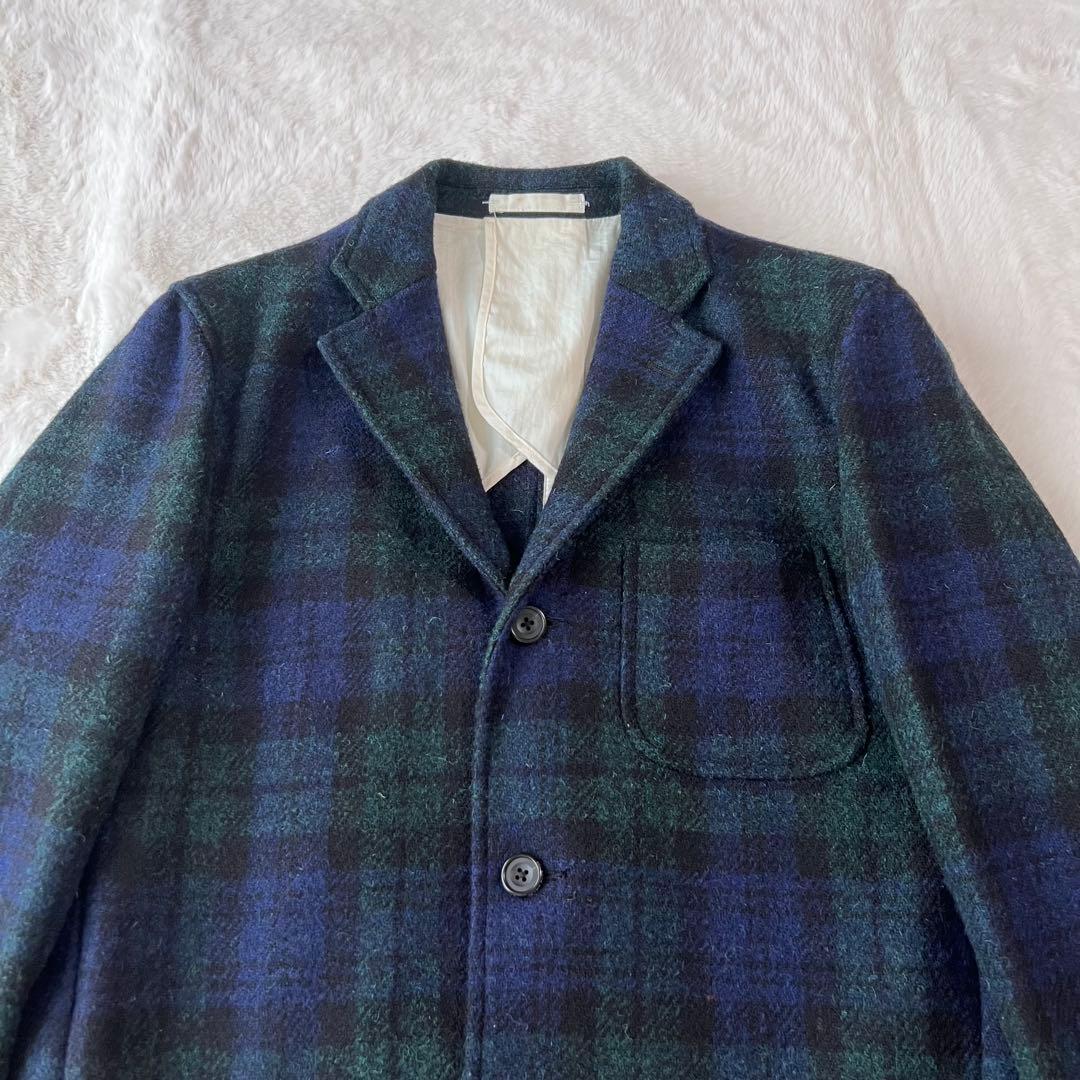 ビームスプラス　ブラックウォッチ　ツイードジャケット　Mサイズ