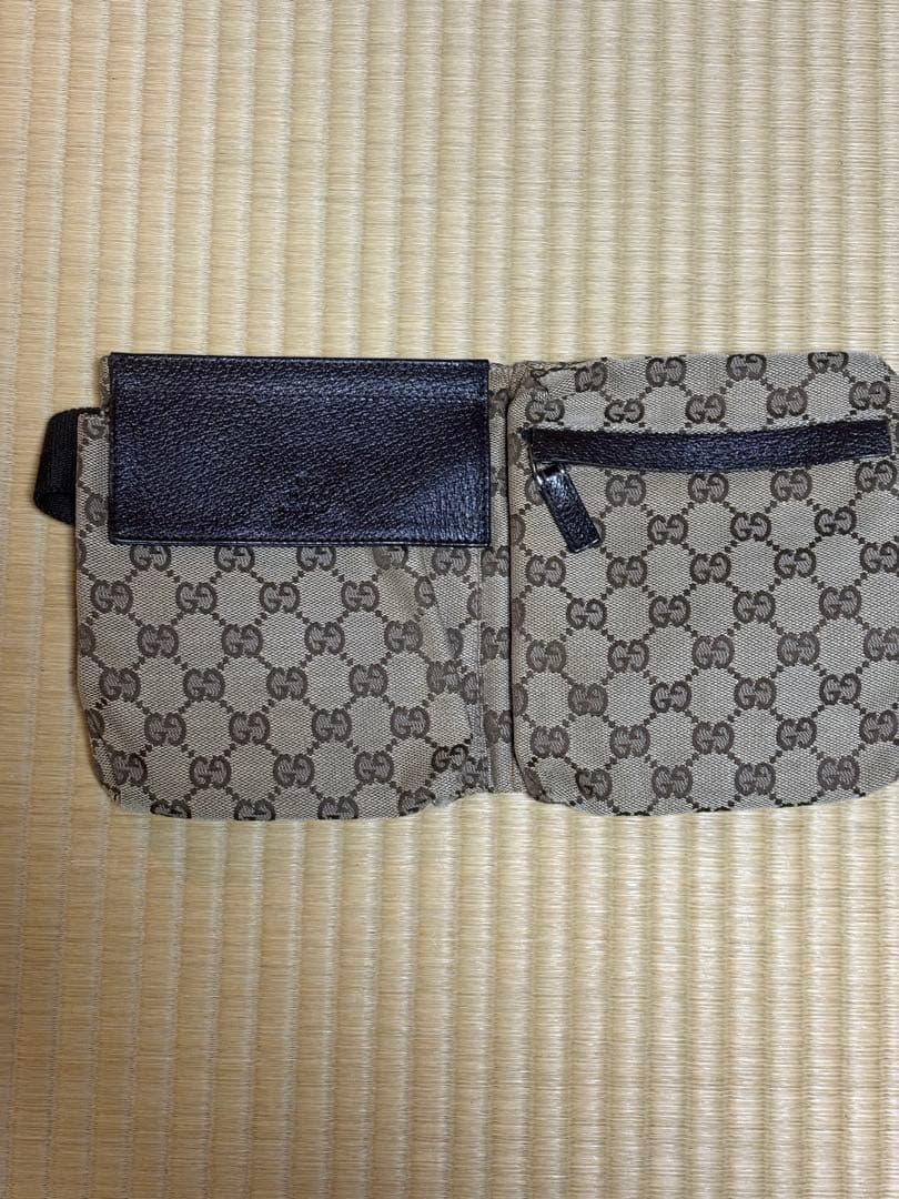 GUCCI GGパターン ウエストポーチ