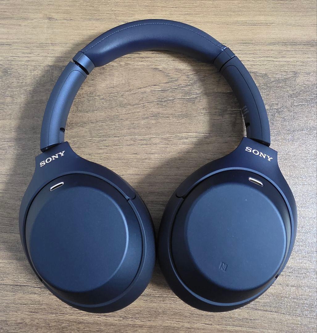 SONY WH-1000XM4 ワイヤレスヘッドホン ミッドナイトブルー