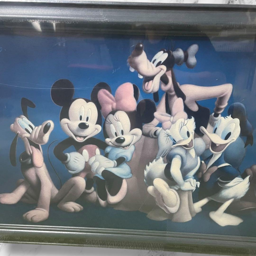 Ⓜ️ オランダ製 ディズニー額装アート 未開封 92×62