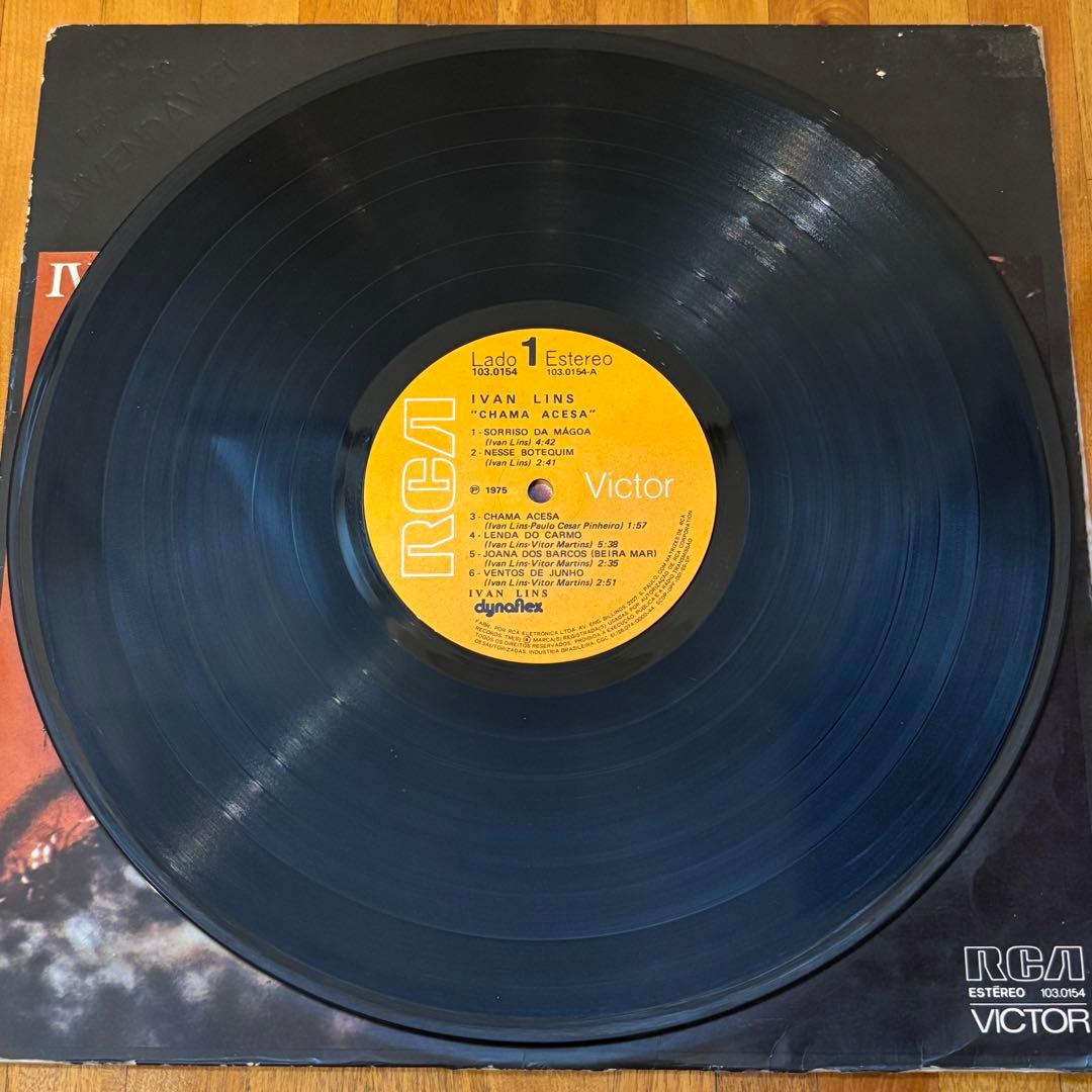 レコード Ivan Lins Chama Acesa レアグルーヴ ジャズ LP