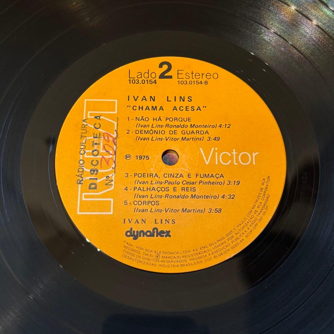 レコード Ivan Lins Chama Acesa レアグルーヴ ジャズ LP