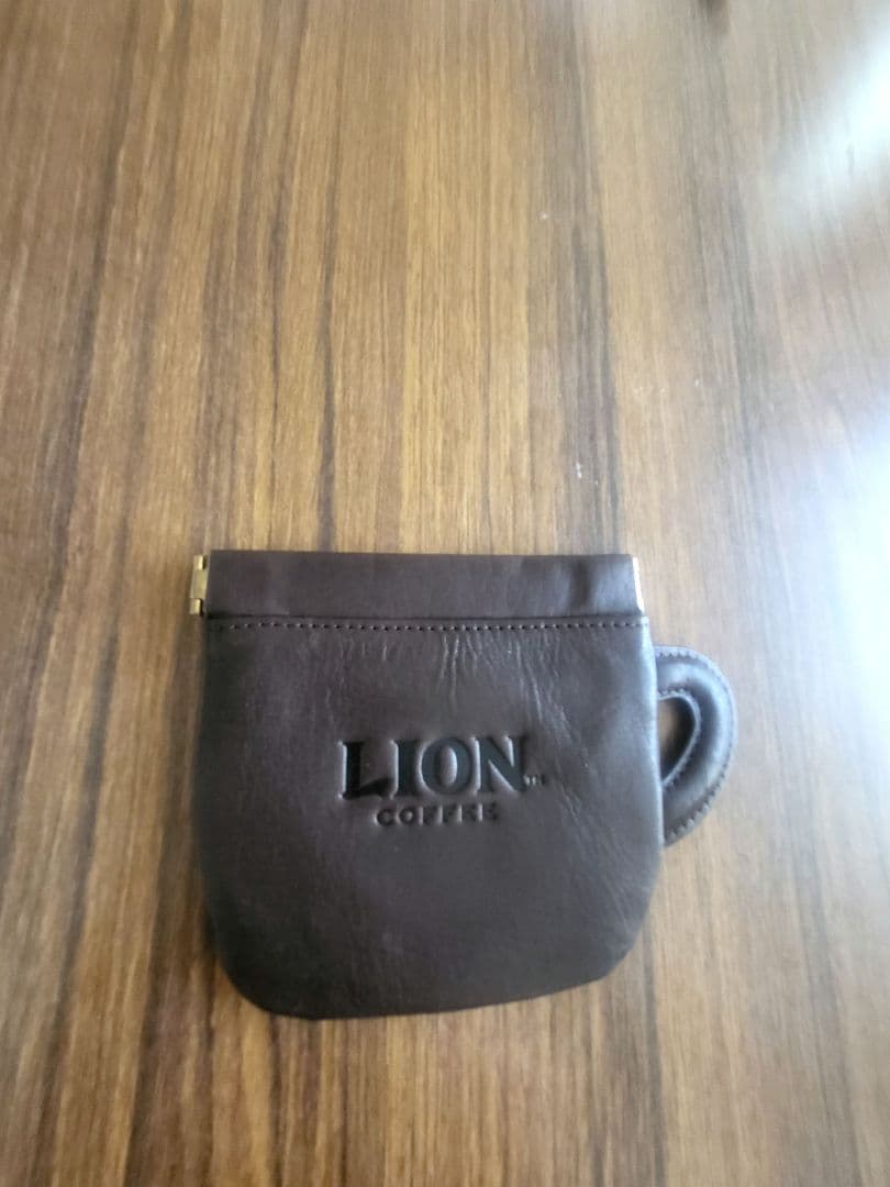 LION COFFEEebr カップレザーポーチ 本日お値下げ❗早い者勝ちです❗