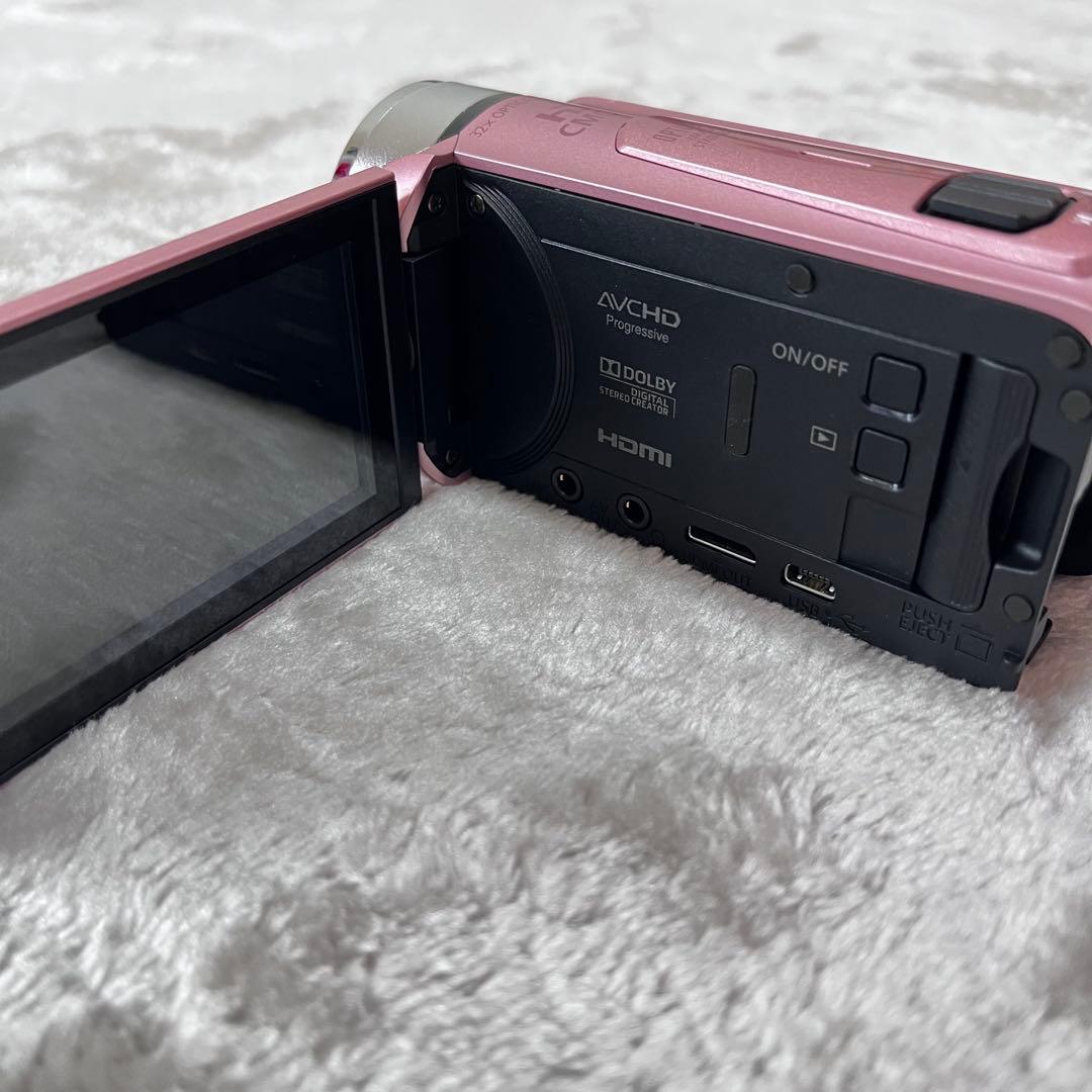 極美品　Canon キャノン　ビデオカメラ iVIS HF R42 ピンク