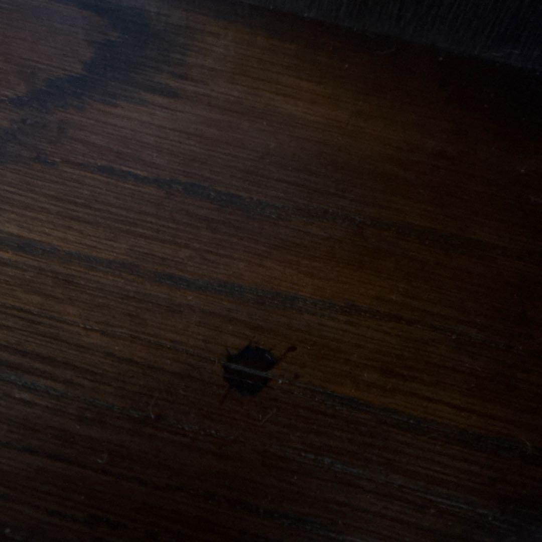 イギリスアンティーク　オーク　飾り棚