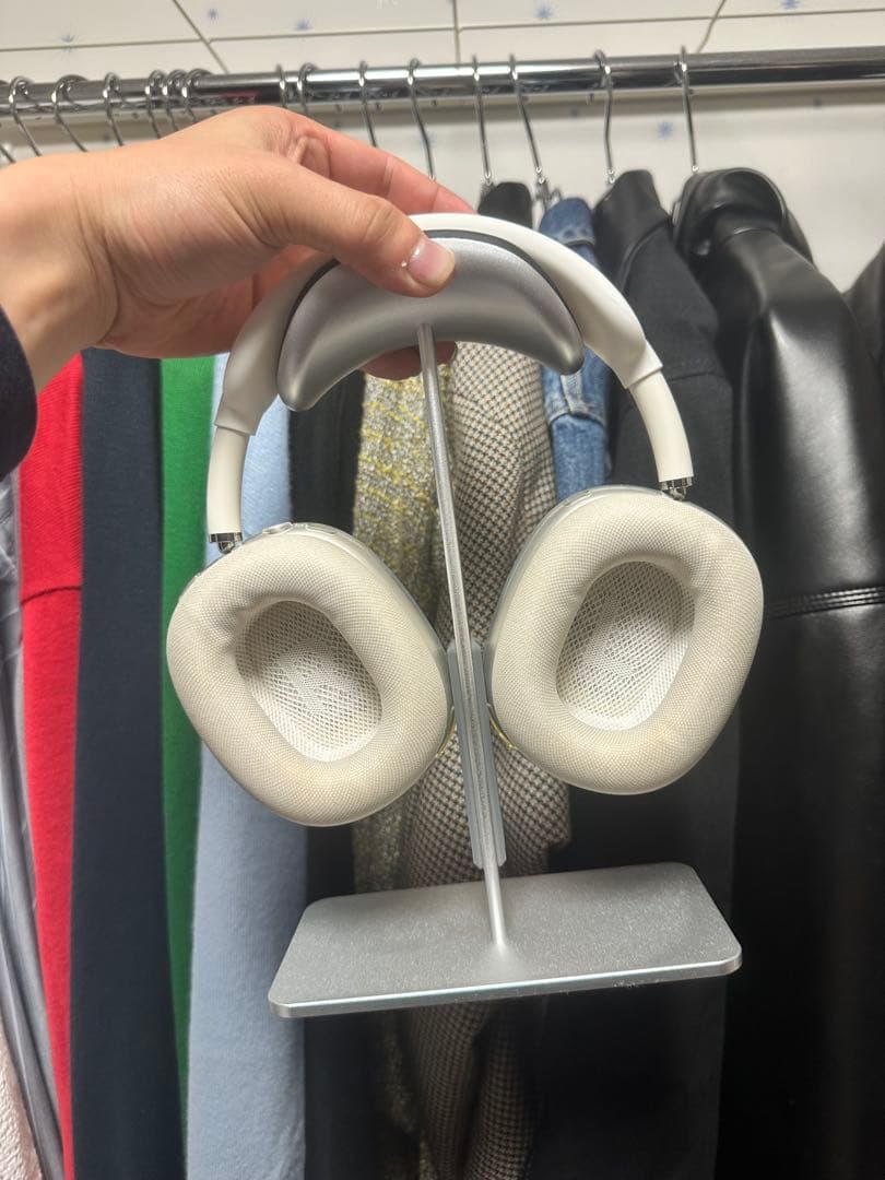 【箱・付属品付き】AirPods MAX 第二世代　スターライト　タイプC