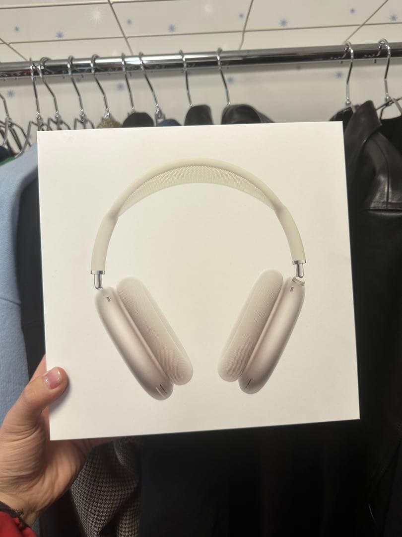 【箱・付属品付き】AirPods MAX 第二世代　スターライト　タイプC