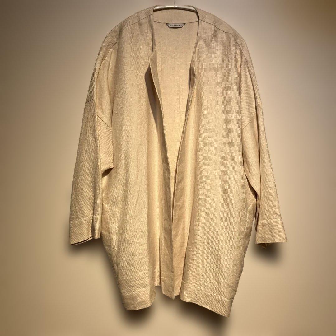 arts&science ノーカラーコート