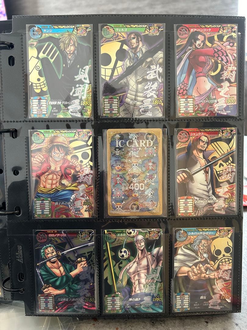 ワンピーベリーマッチIC、W 新旧覇気レアフルコンプ　希少　廃盤　絶版