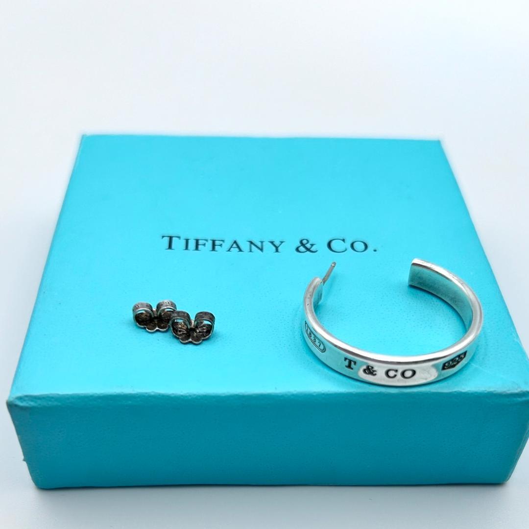 ティファニー ピアス シルバー ナロー フープ 片耳 Tiffany & Co.