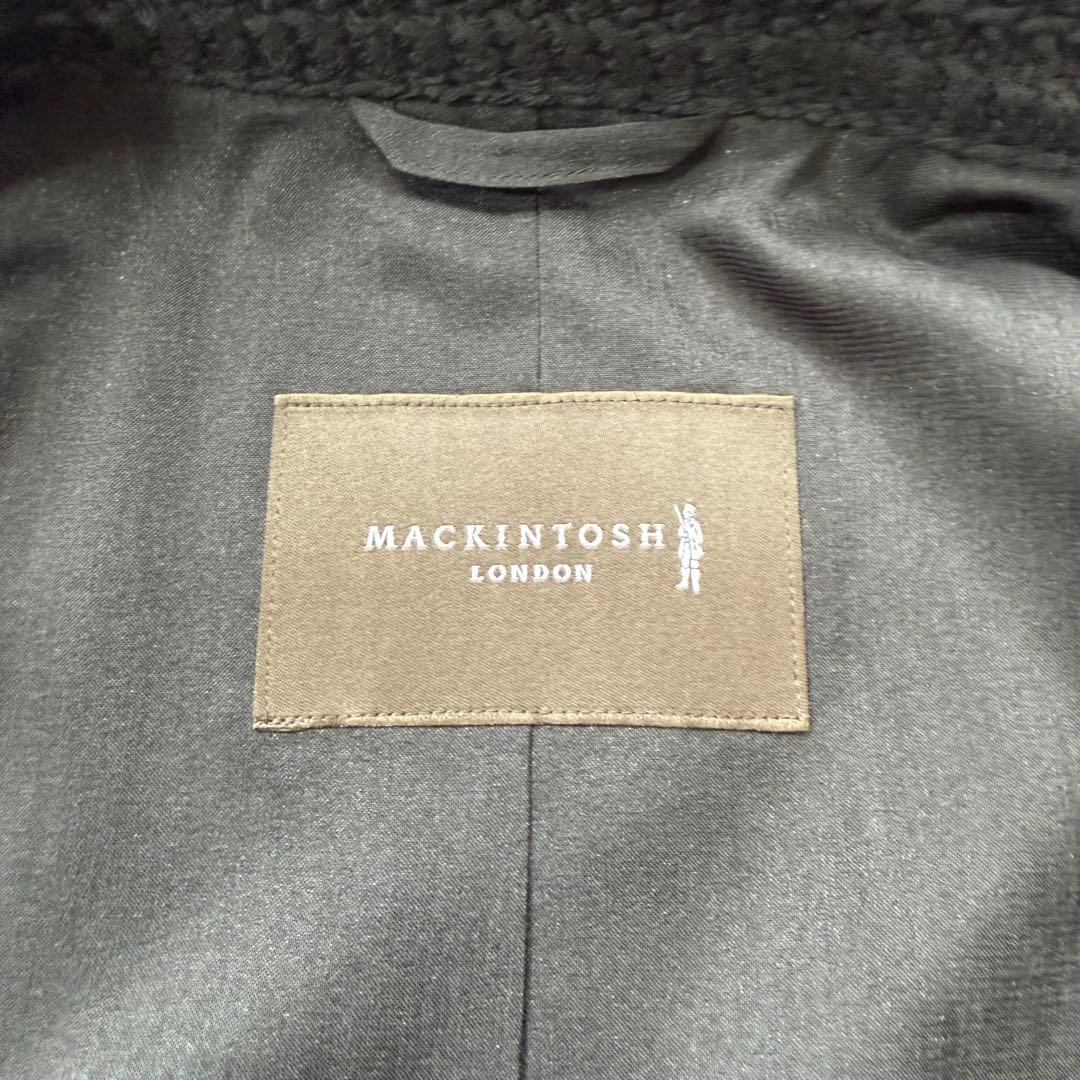 極美品 完売品 マッキントッシュロンドン 金ボタン ワッフルラッセルジャケット