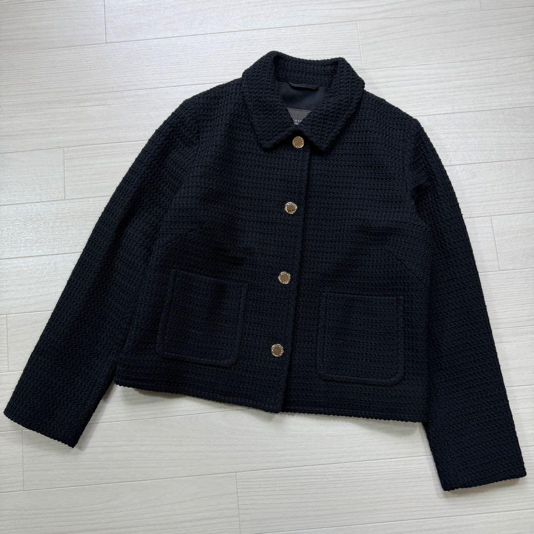 極美品 完売品 マッキントッシュロンドン 金ボタン ワッフルラッセルジャケット