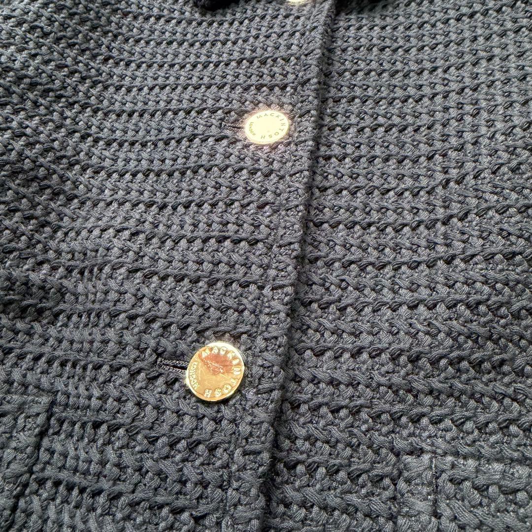 極美品 完売品 マッキントッシュロンドン 金ボタン ワッフルラッセルジャケット