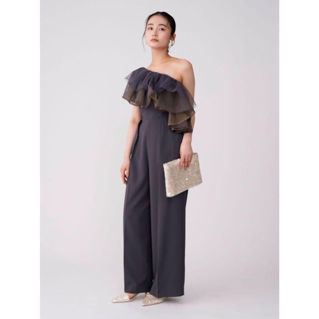 ＊美品＊ラグナムーン LADYチュールカラーベアパンツドレス