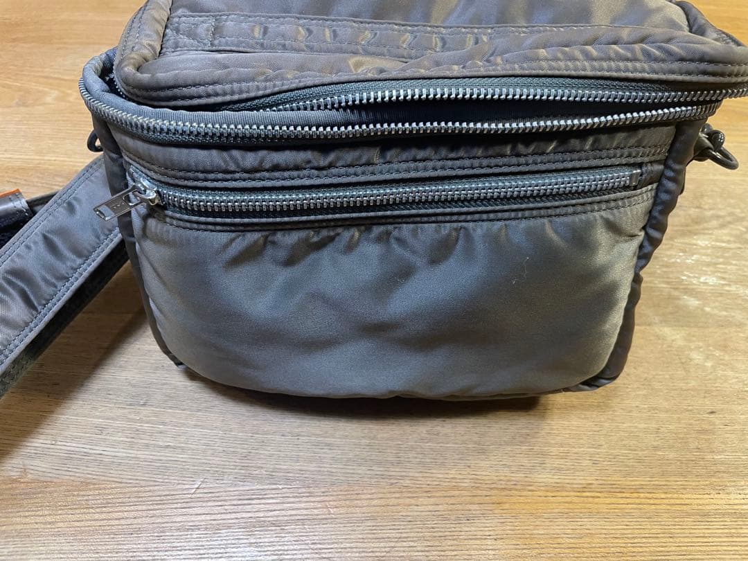 ポーター　タンカー シルバー　カメラ　ショルダーバッグ