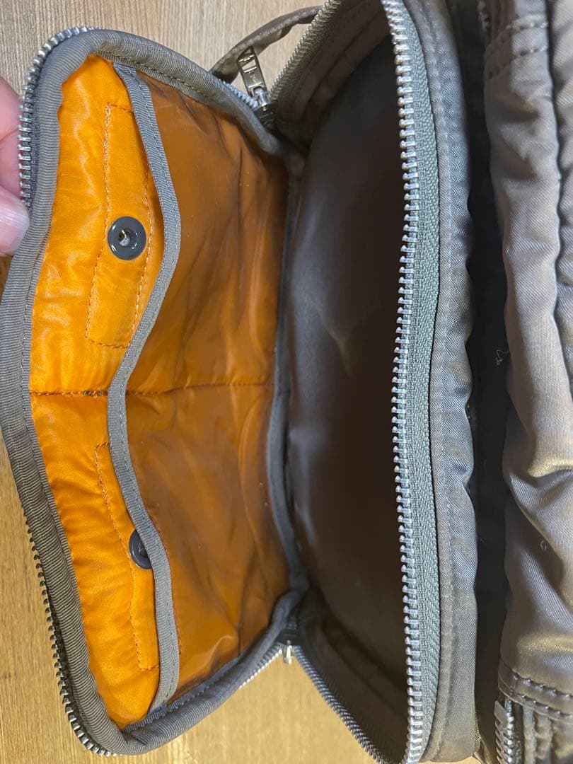 ポーター　タンカー シルバー　カメラ　ショルダーバッグ