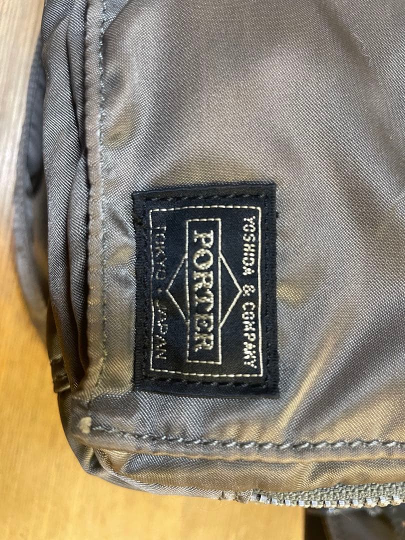 ポーター　タンカー シルバー　カメラ　ショルダーバッグ