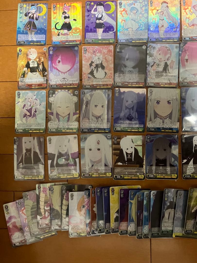 ヴァイス　リゼロ　SR RRR RRR + PR まとめ　大量　100枚以上