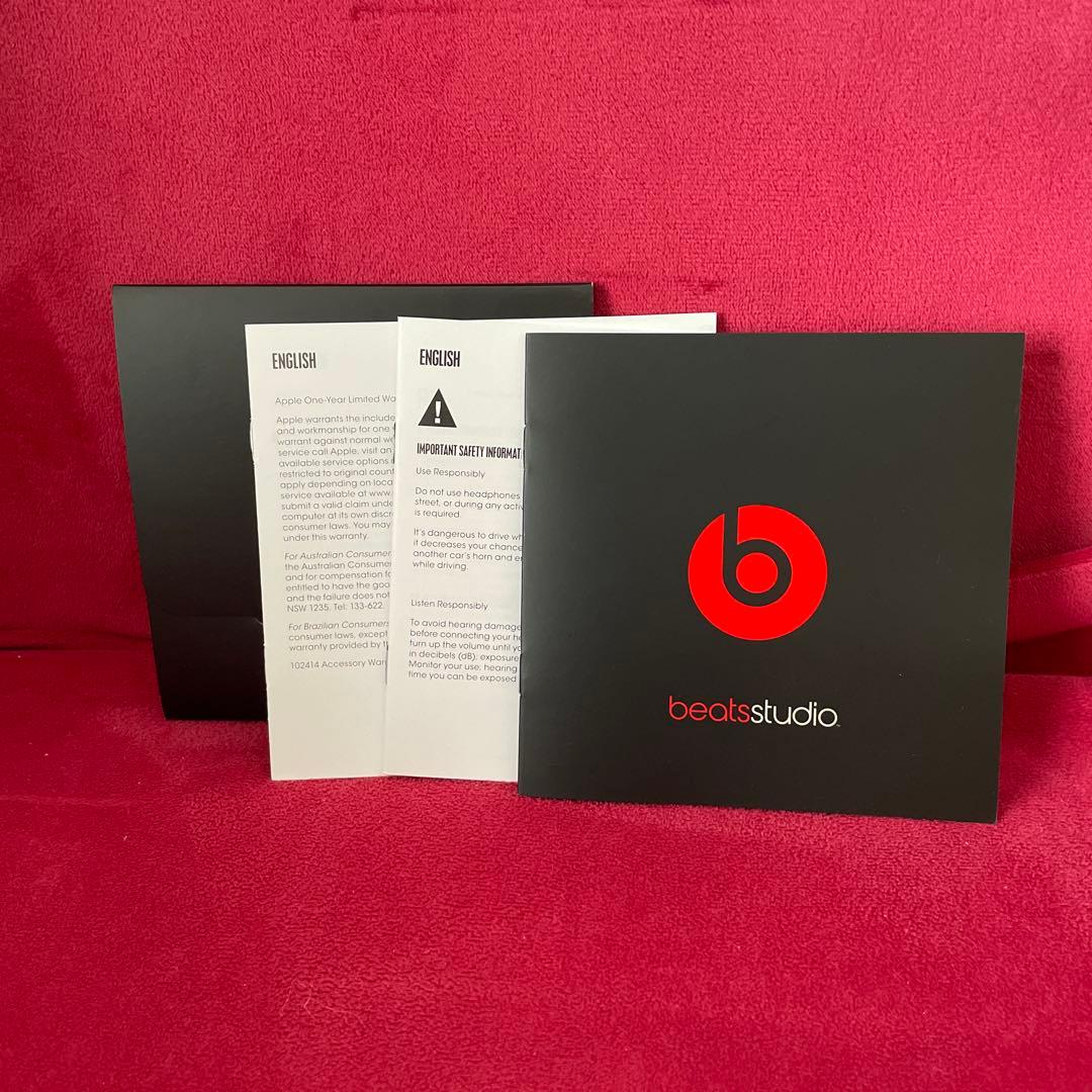 beats ビーツ ヘッドホン BT OV STUDIO V2 MH7E2PA