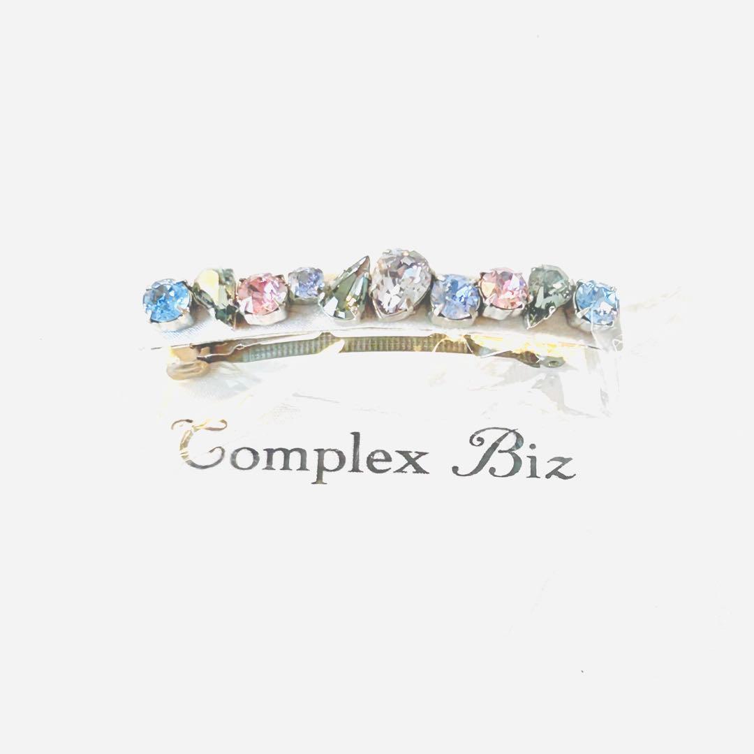 778【新品未使用】結婚式＊入学式＊和装／春色カラー大粒スワロフスキーバレッタ