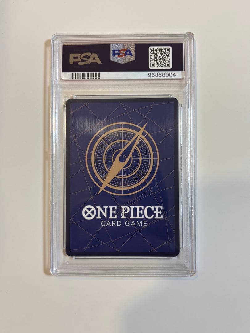 トラファルガー・ロー SR スーパーパラレル(コミパラ) PSA10