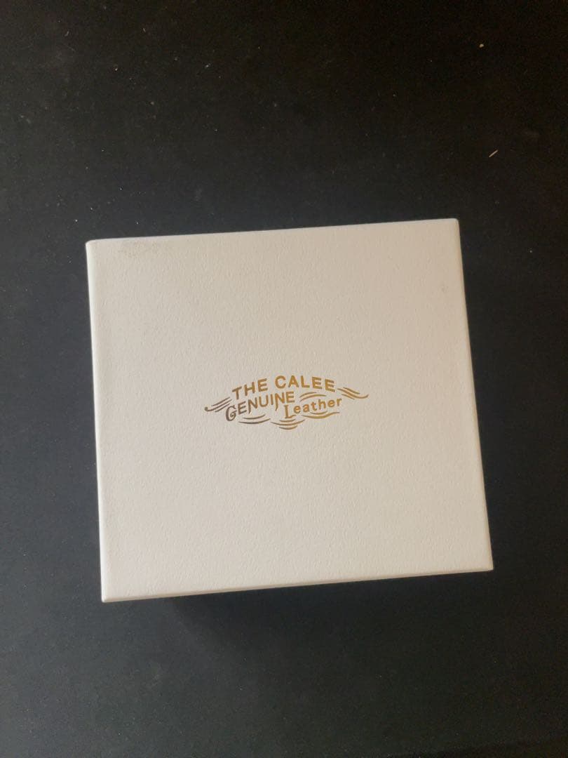 THE CALEE 本革 スタッズ付きキーホルダー