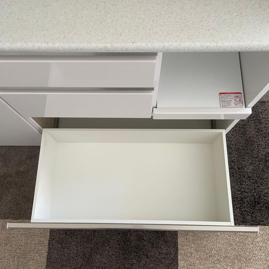 都内23区送料無料✨ニトリ✨ 食器棚　アルミナ2 幅120cm