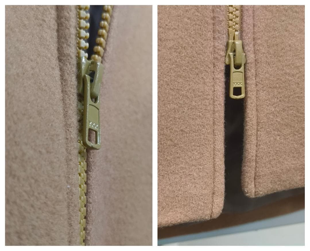 【春まで重宝！】Theoryメンズ上質フード付メルトンコート人気キャメルM抜け感