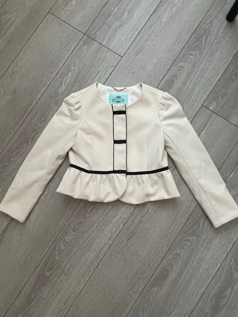 TOCCA トッカ　120 ワンピース　ジャケット 入学式 セレモニー