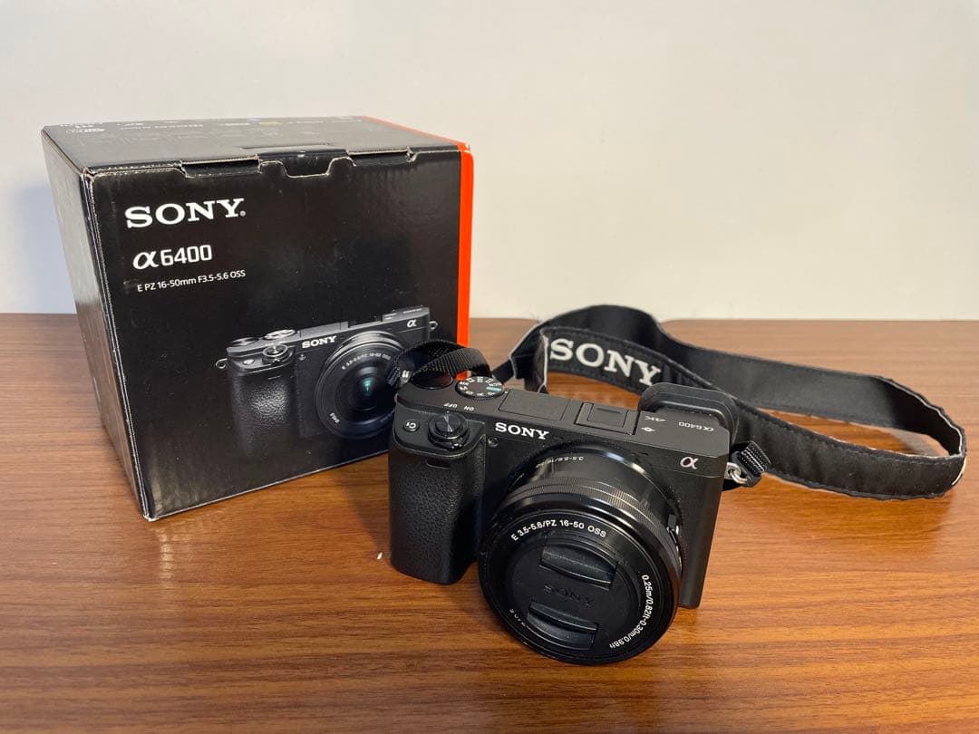 【値下】SONY α6400 レンズ3本付き　運動会・夜景に◎・SD・HDMI付
