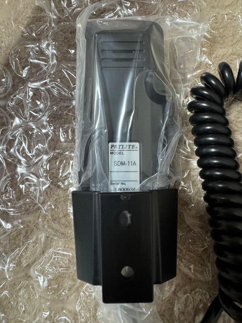【新品】パトライト　サイレンアンプ　マイク　SDM-11A 最上級モデル