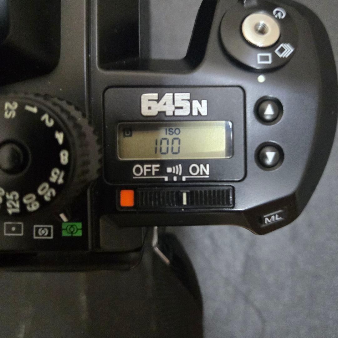 【通電OK】PENTAX 645N ボディ 付属品付