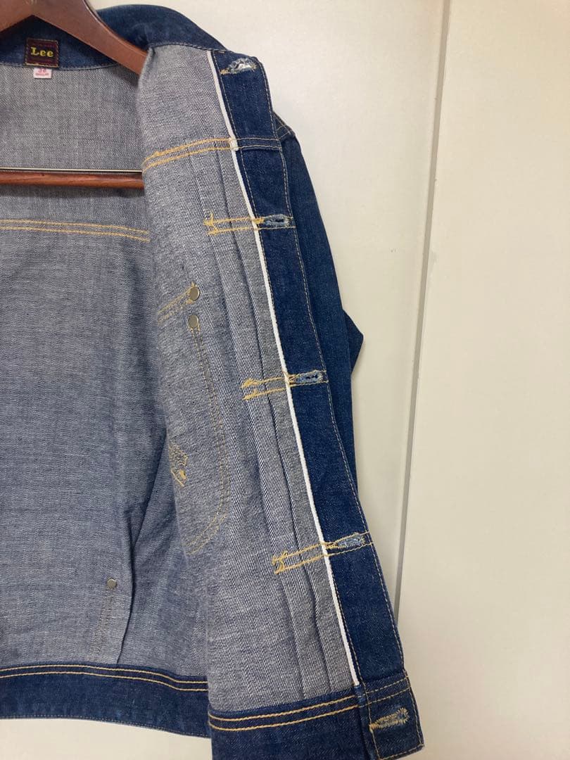 Lee デニムジャケット サイズ38 インディゴ LOT1012
