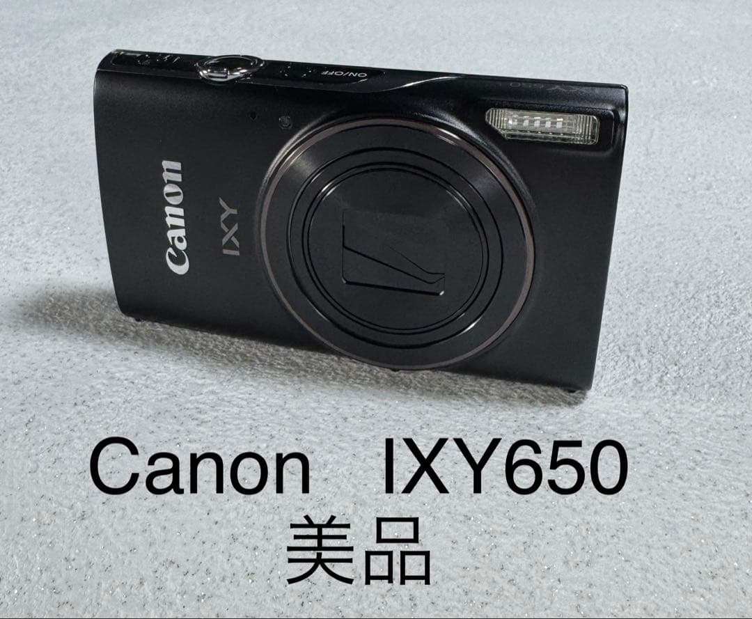 美品　Canon IXY650 デジタルカメラ 光学12倍ズーム Wi-Fi