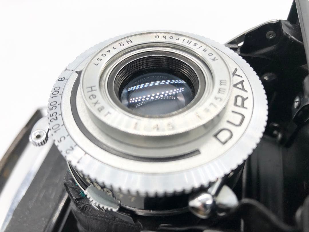 【完動品】Konica Pearl 蛇腹カメラ 動作確認済