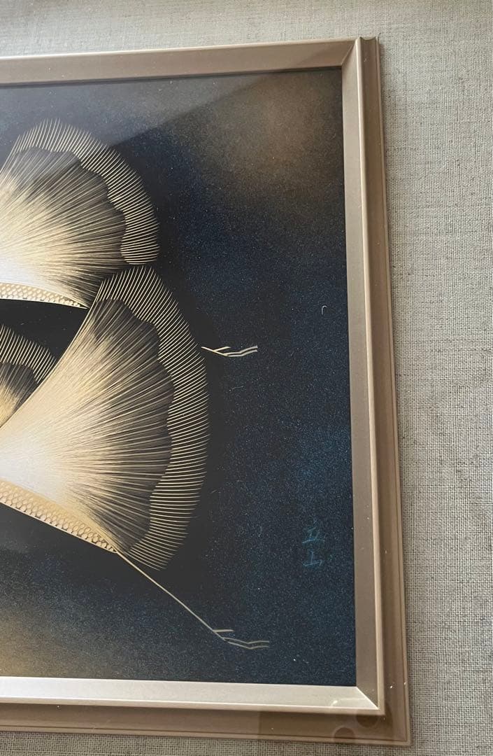 華麗な漆芸　伝統工芸品　越前塗　沈金日展作家　冨田立山　漆絵