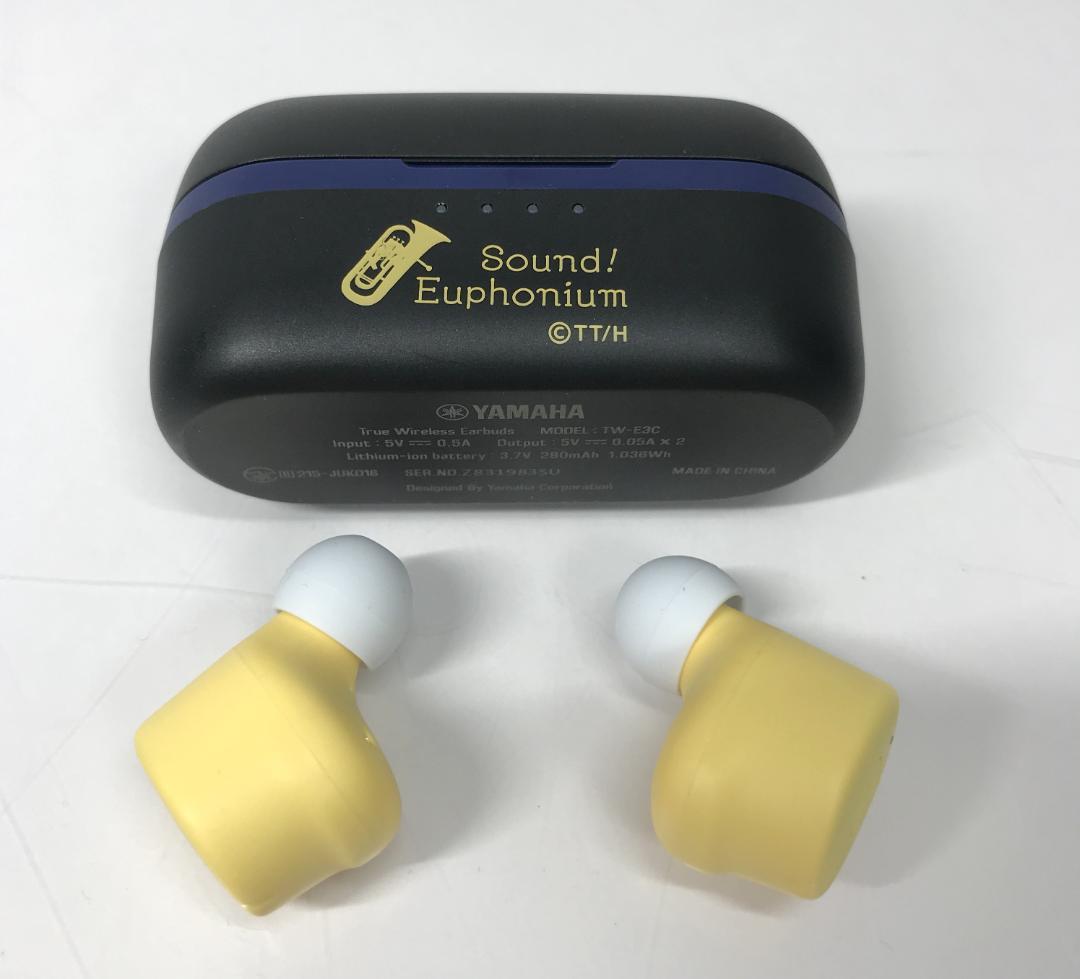【良品】ヤマハ TW-E3C 黄前久美子オリジナルカラー ワイヤレスイヤホン