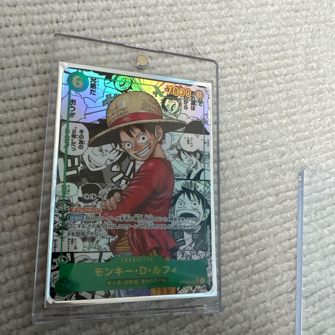 ワンピース カード モンキー・D・ルフィ　コミックパラレル