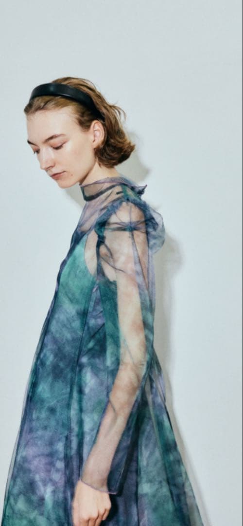 COCODEALアートプリントレイヤー2ピースワンピース サイズ1 美品✨