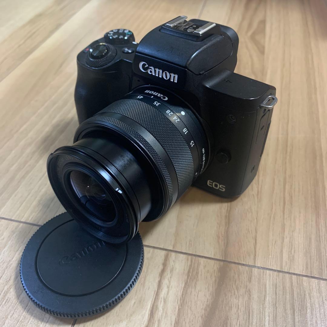 デジタルカメラ Canon EOS kiss M/EF-M 15-45mm 1:3.5-6.3