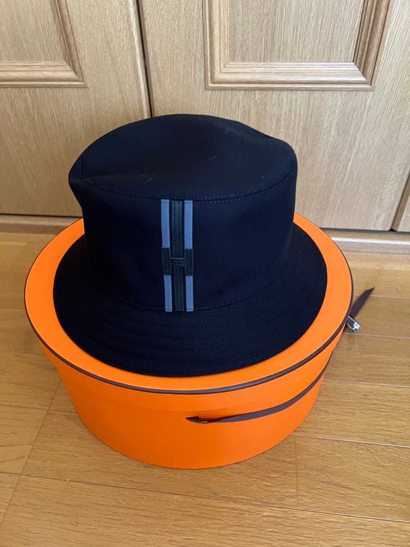 ゆん　新品 エルメス Hermès ハット 帽子 保存袋、箱付き