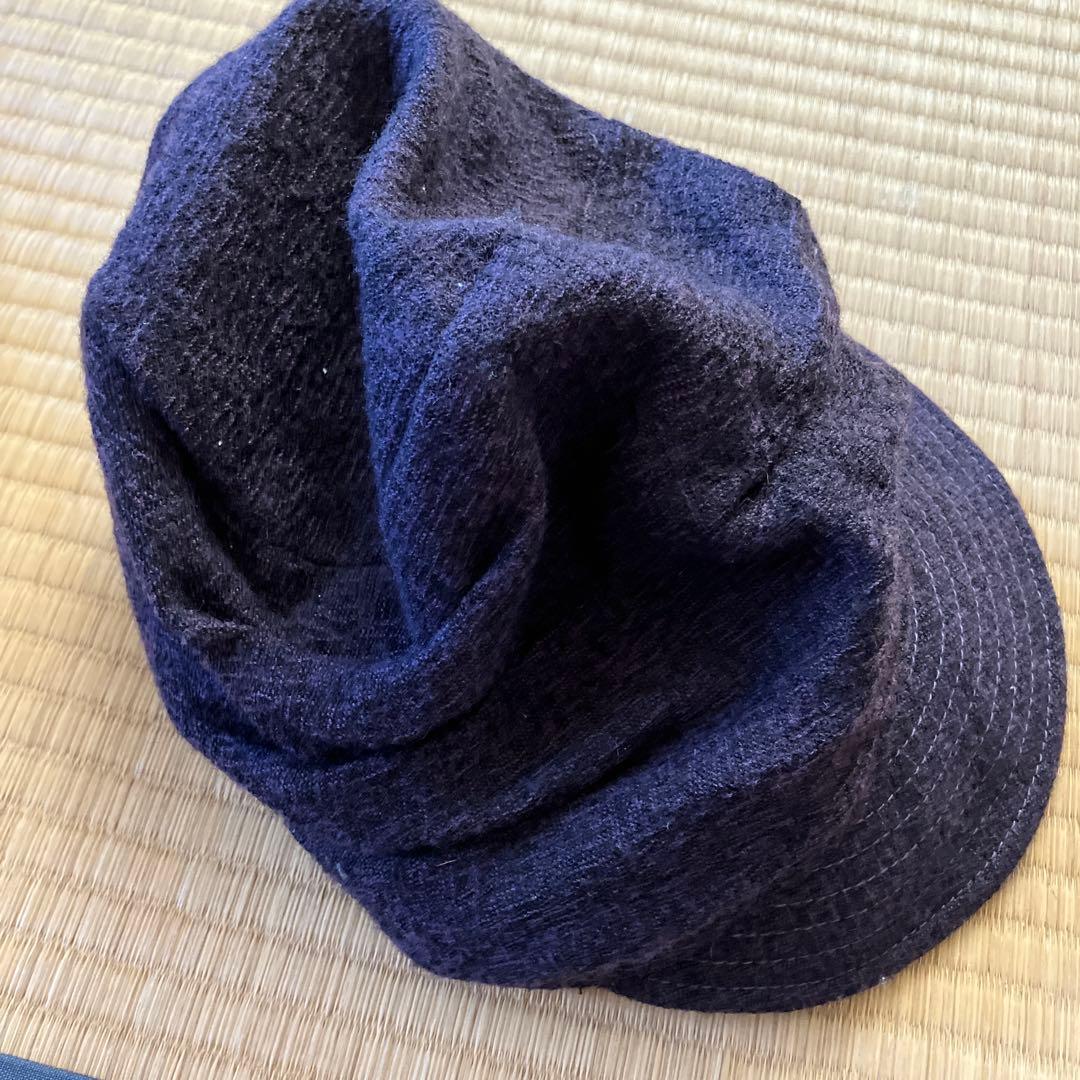 ヴィヴィアンウエストウッド　帽子　キャスケット　紫