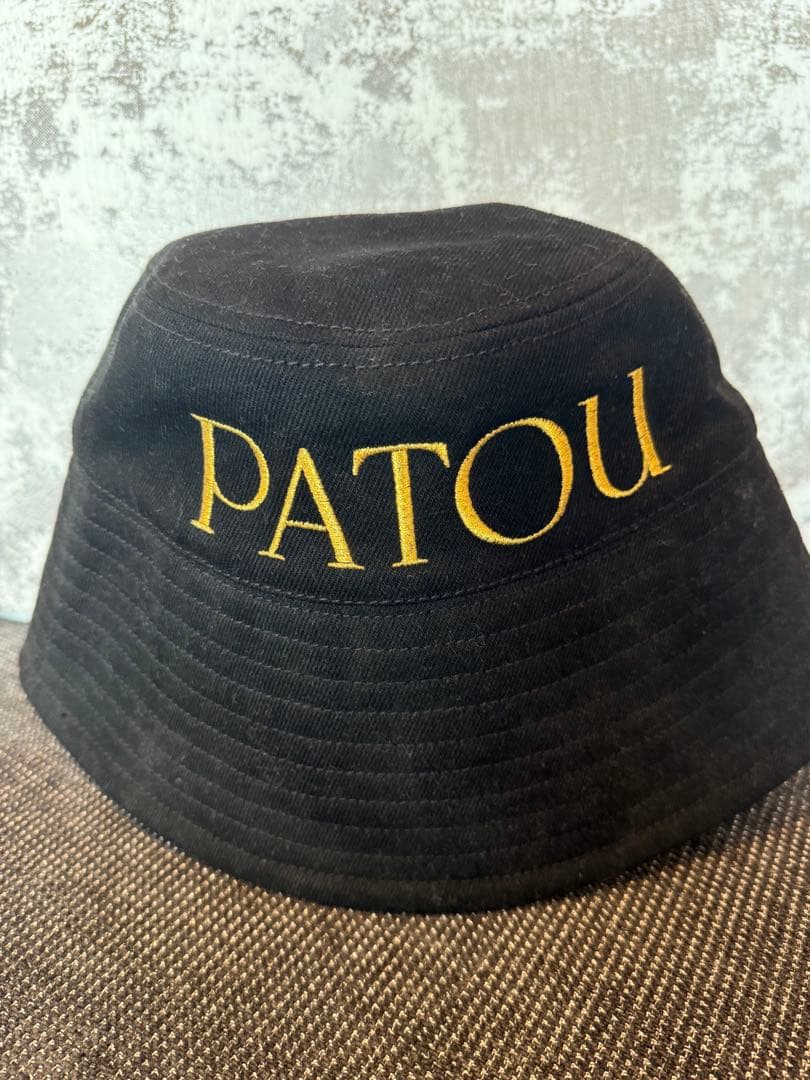 PATOU バケットハット ブラック Mサイズ　バケハ
