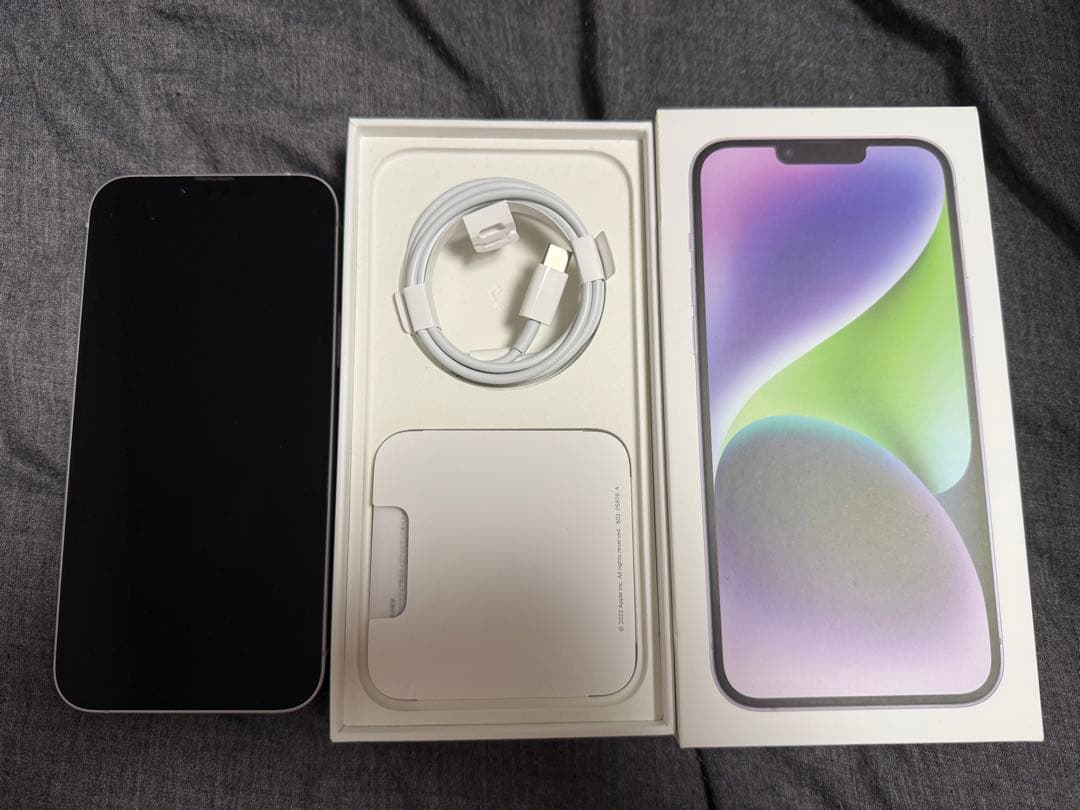 iPhone14 Plus 128GB SIMフリー　割れなし