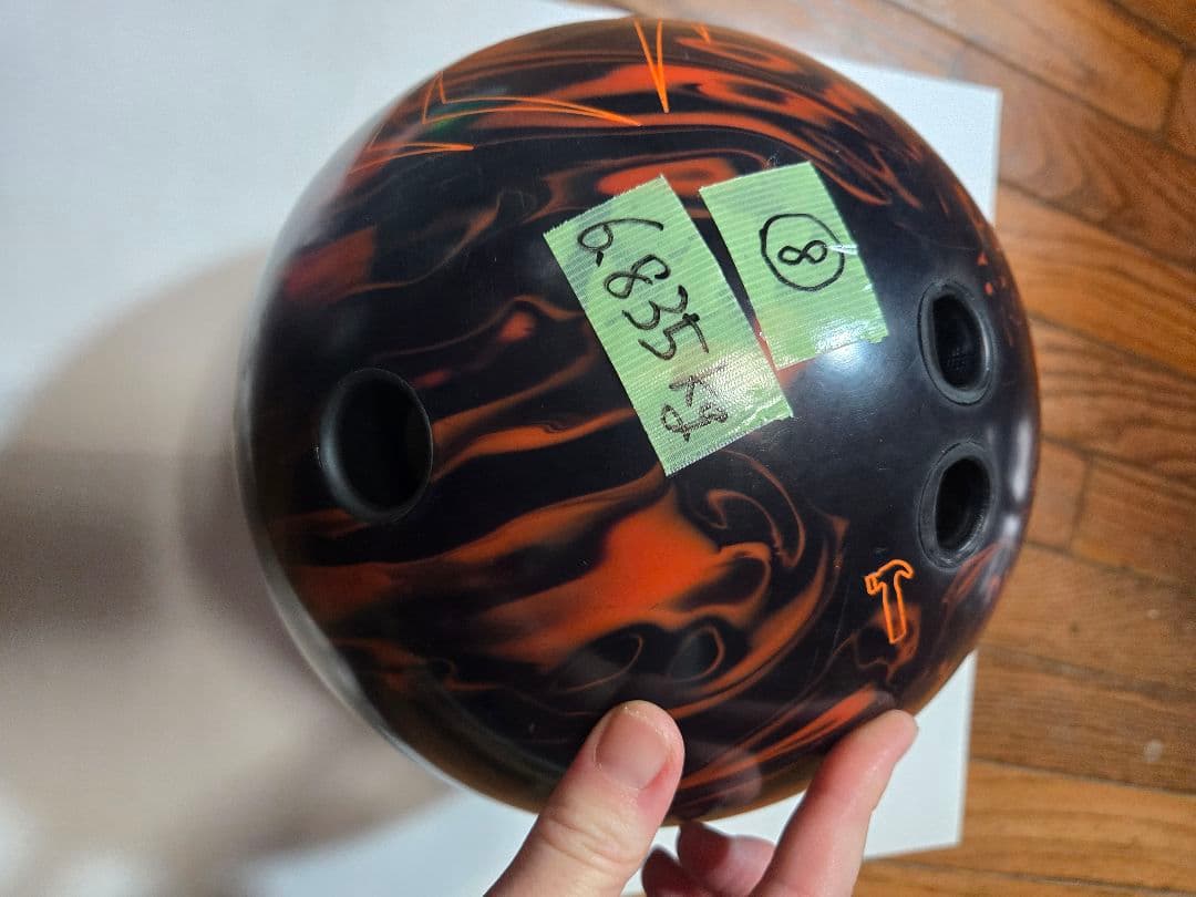 ボーリングボウリングボール➇blackwidowブラックウィドー6.835kg