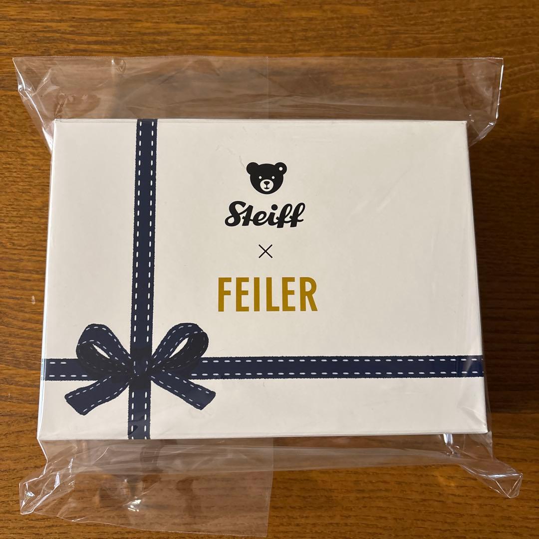 Steiff x FEILER ハンカチ キーリンクセット